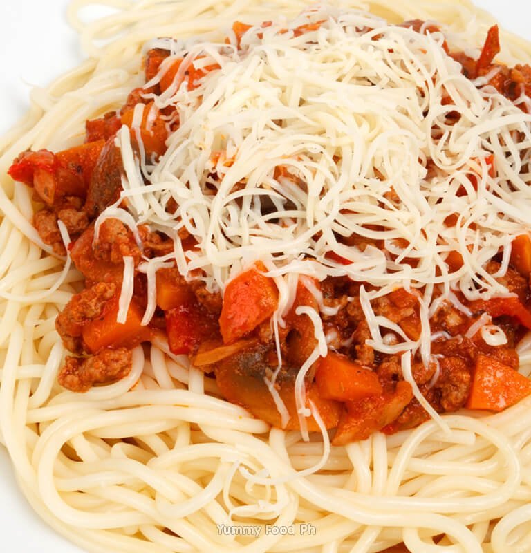 Pinoy Spaghetti Recipe Filipino Style - Yummy Food Ph