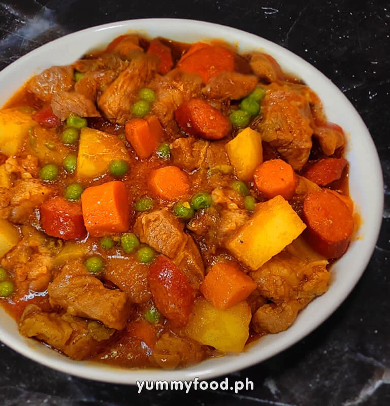 pork menudo recipe
