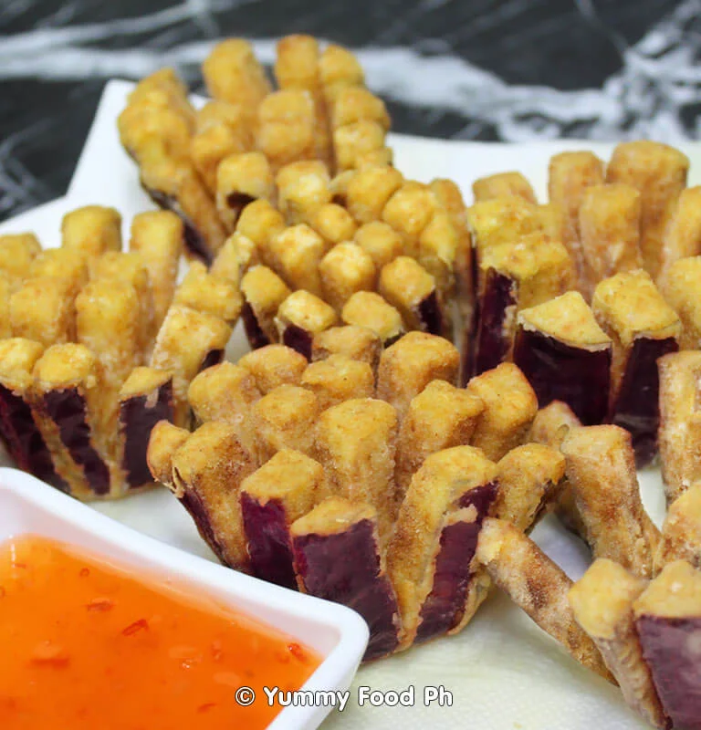 crispy fried eggplant