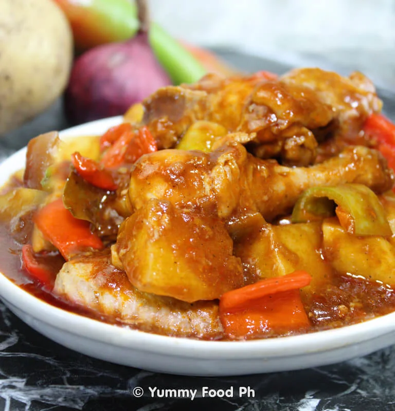 chicken mechado
