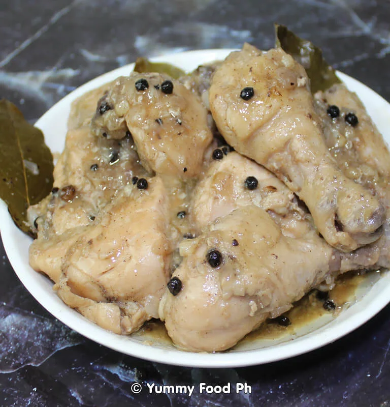 chicken white adobo adobong puti