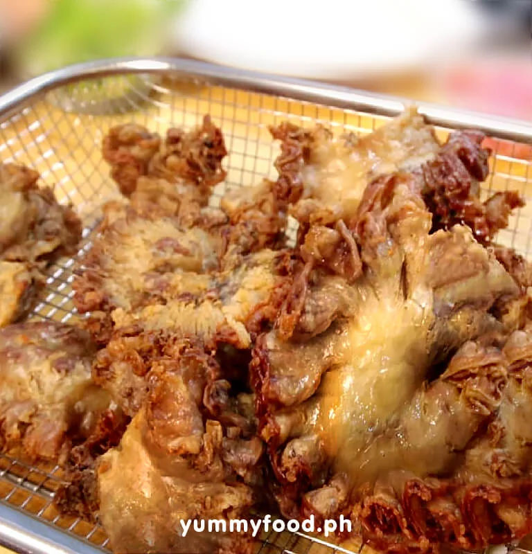 chicharon bulaklak recipe