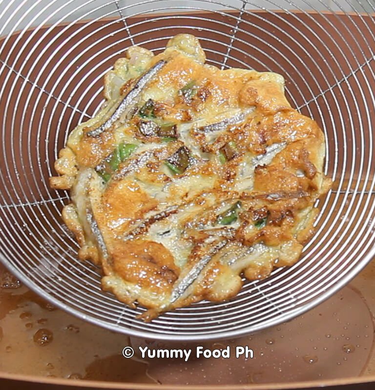 recipe for torta na dilis omelet recipe