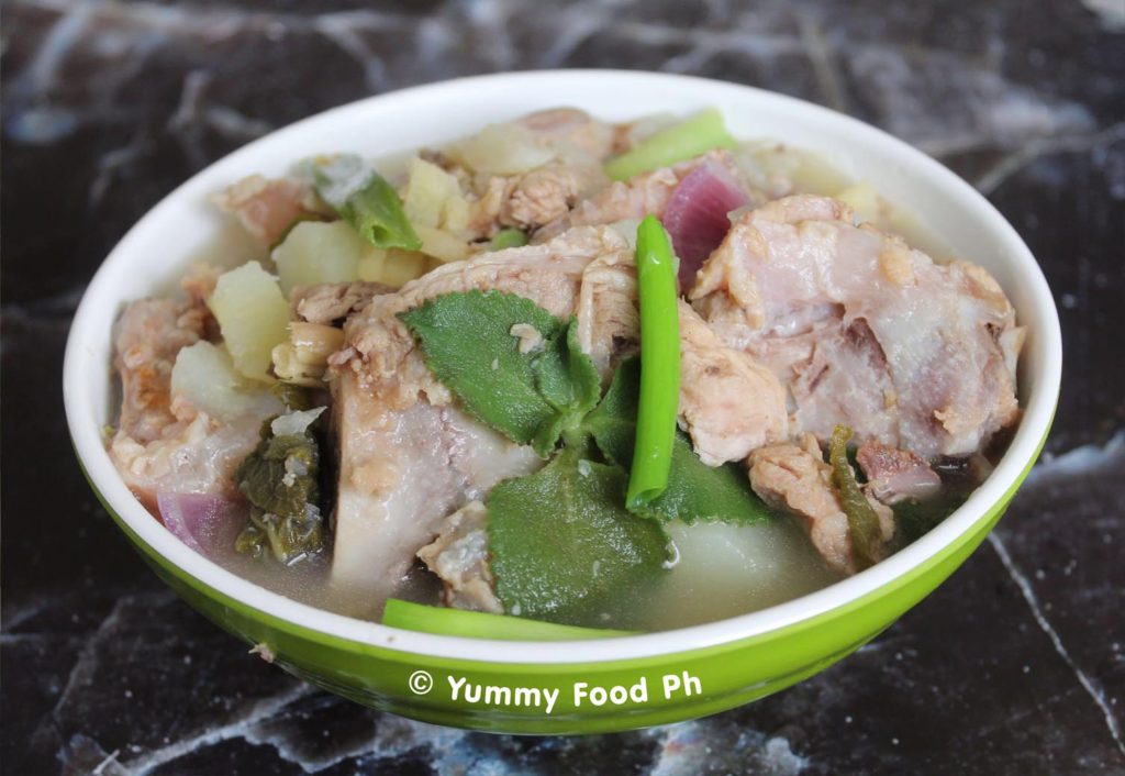 Nilagang buto buto ng baboy pork recipe
