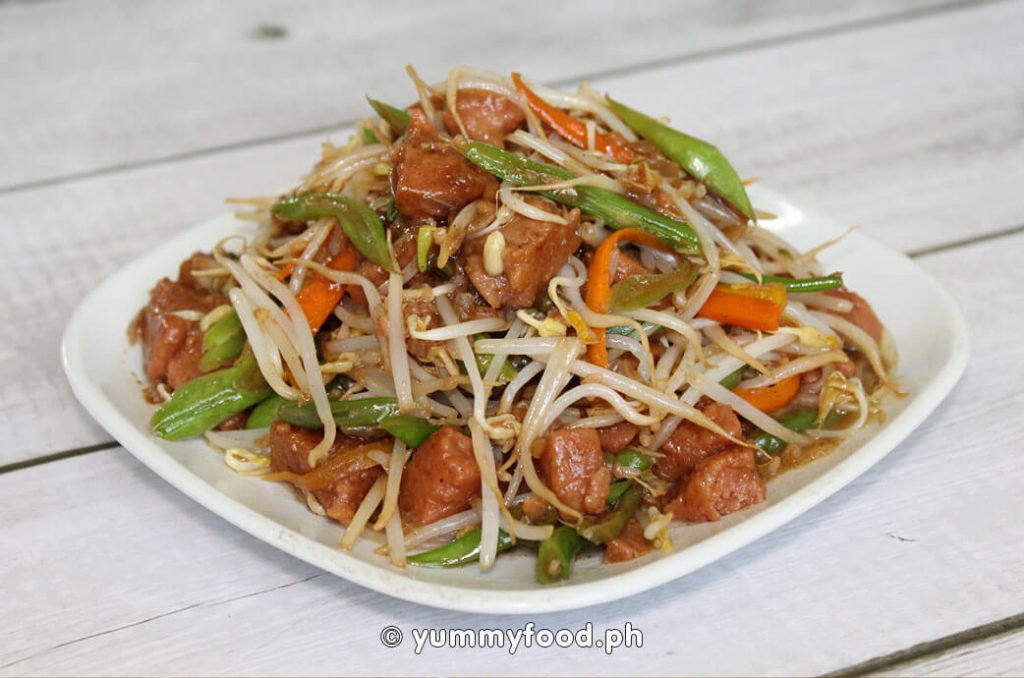 Recipe for Meatloaf Stir Fry with Togue Mix