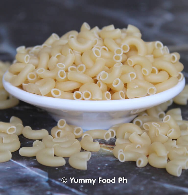 What is macaroni, the elbow shaped pasta? -