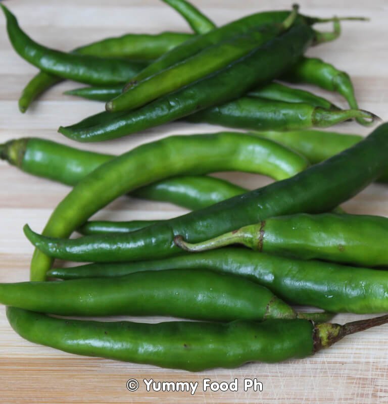 Green Chili Peppers 