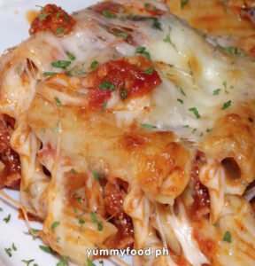 Cheesy Baked Macaroni Recipe