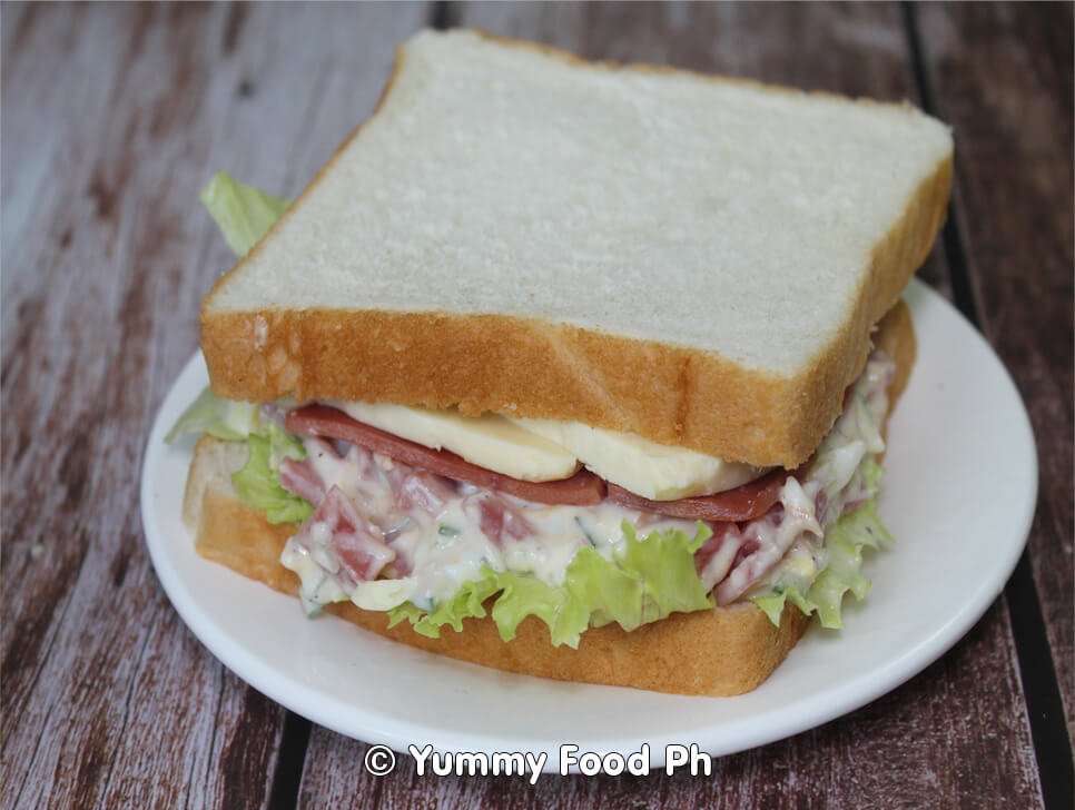 Ham and Egg Sandwich Salad Recipe Great for Breakfast