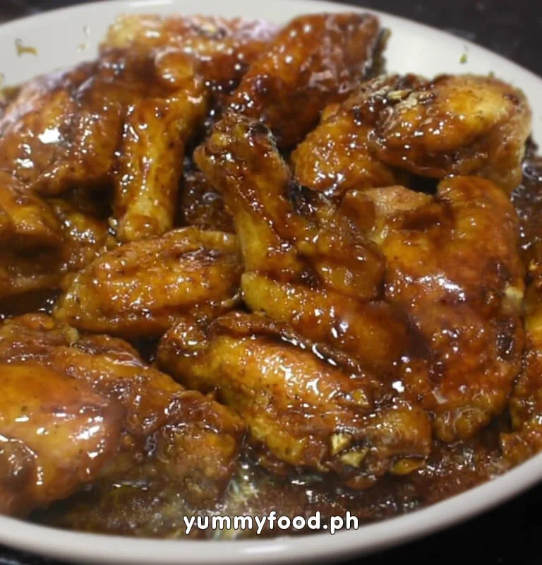 honey garlic chicken wings