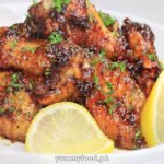 Honey Garlic Lemon Pepper Wings
