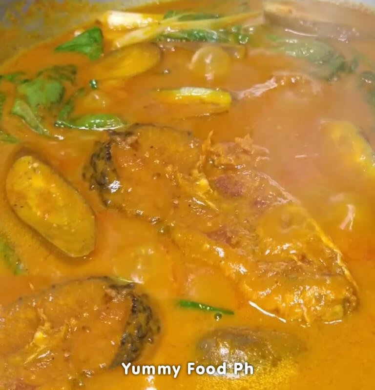 fish recipe for kare kare sa gata