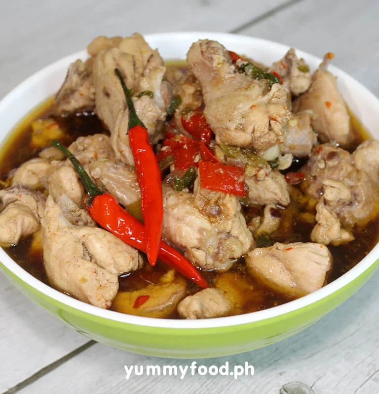 chicken halang halang recipe