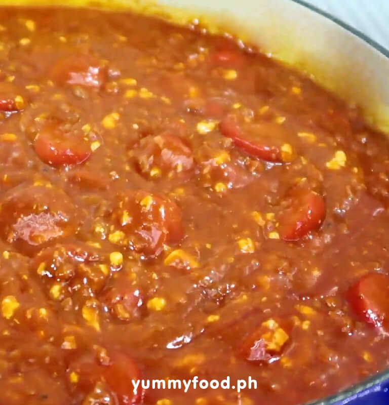 filipino spaghetti sauce