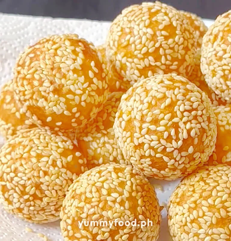 sesame balls recipe sesame ball red bean filling