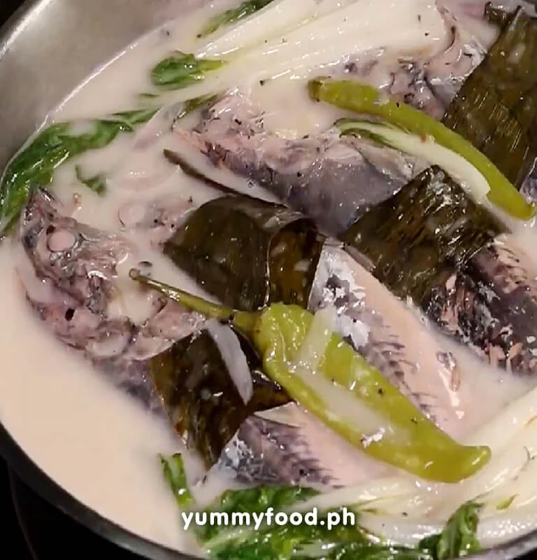 Ginataang Labong at Saluyot Recipe » Yummy Food Ph