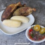 nilagang saging na saba at bagoong recipe boiled banana