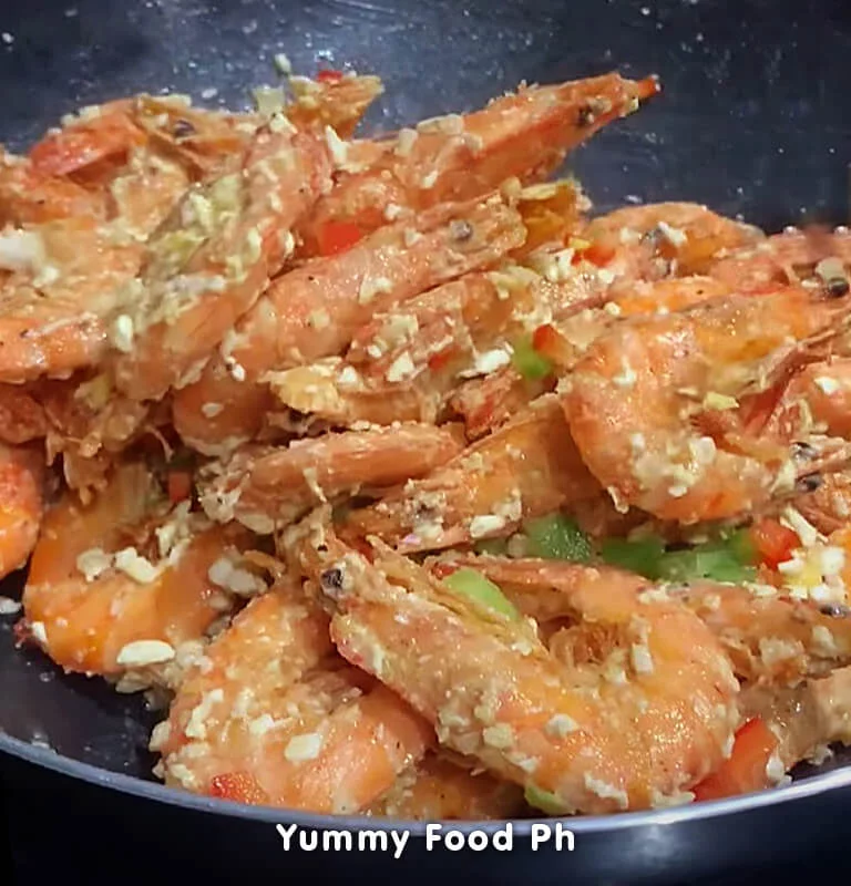 salted egg shrimp recipe