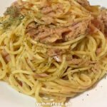 tuna alfredo pasta