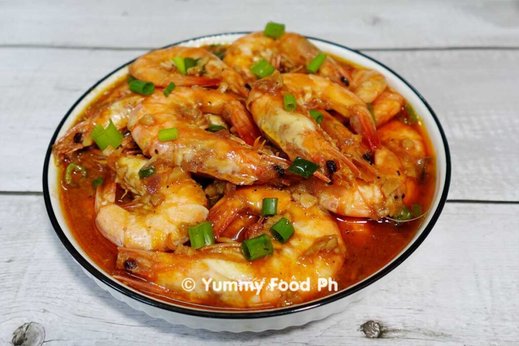 Garlic Butter Shrimp Dampa Style recipe