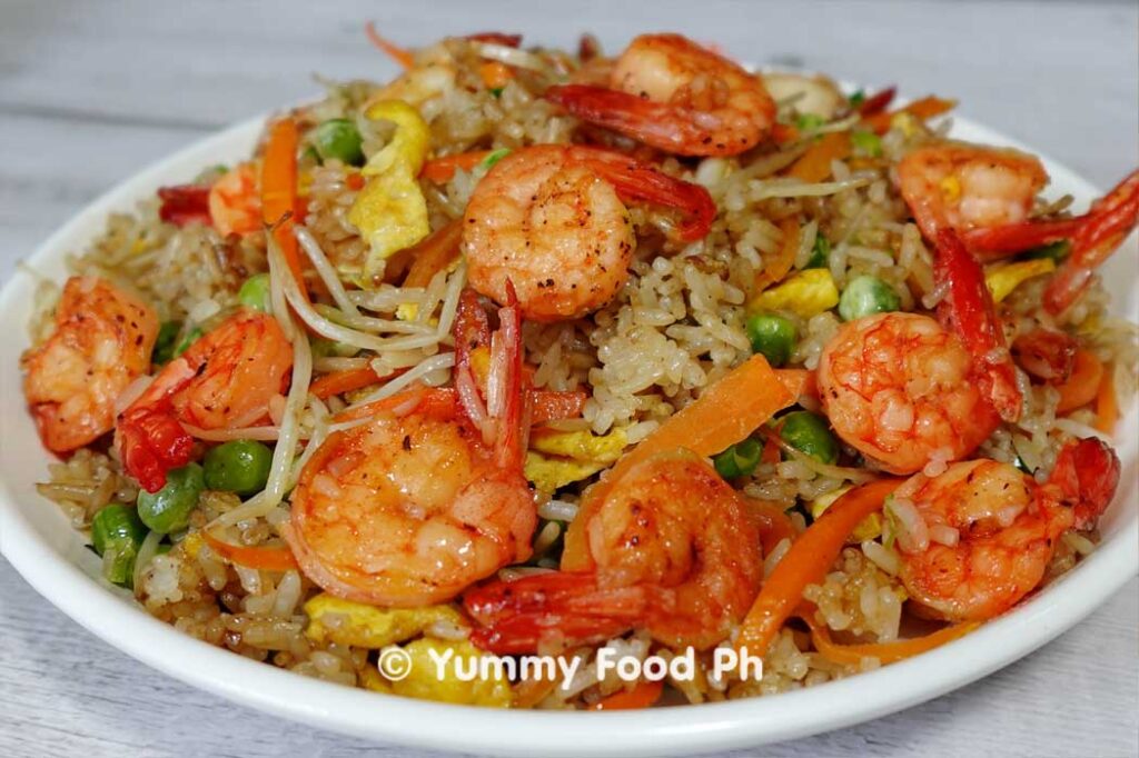 fried rice with shrimp recipe