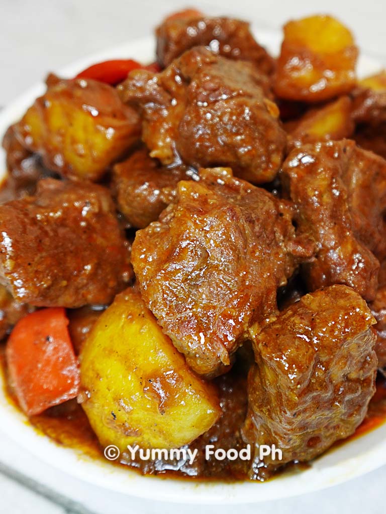 beef mechado recipe