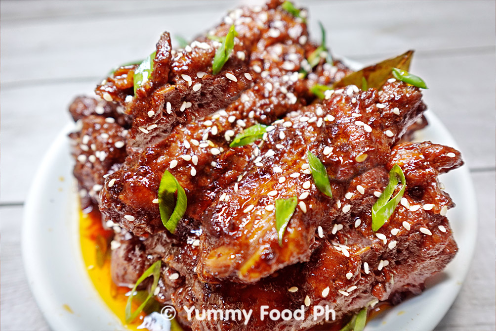 Pork Ribs with Unique Glaze Recipe