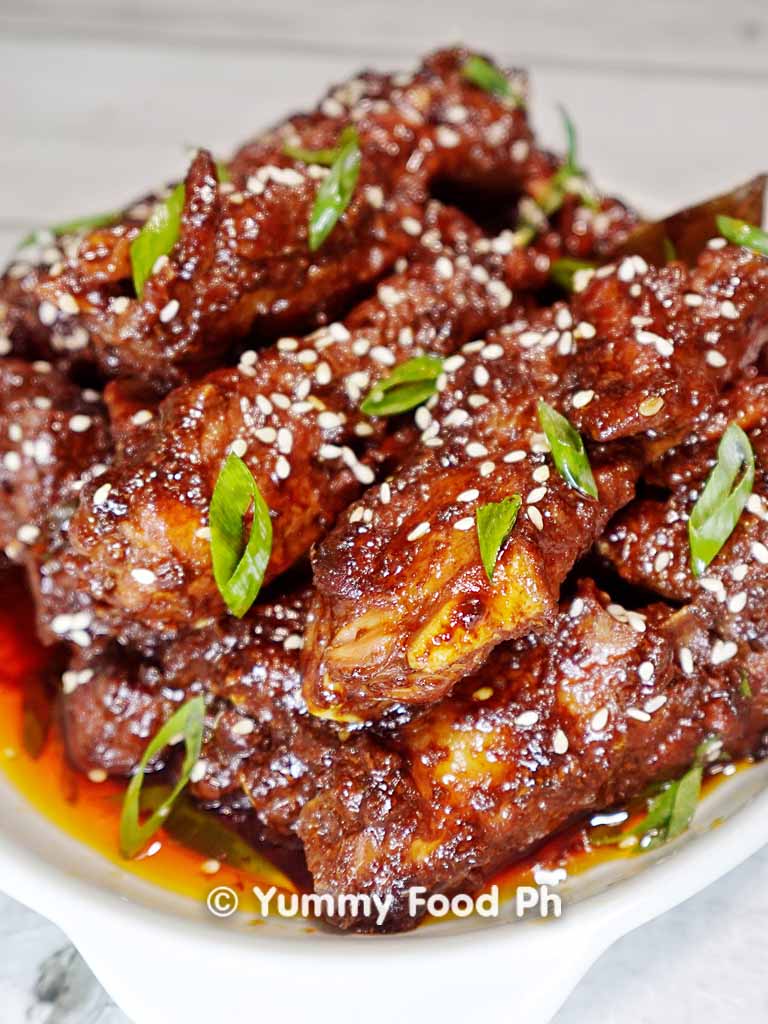 Pork Ribs with Unique Glaze Recipe