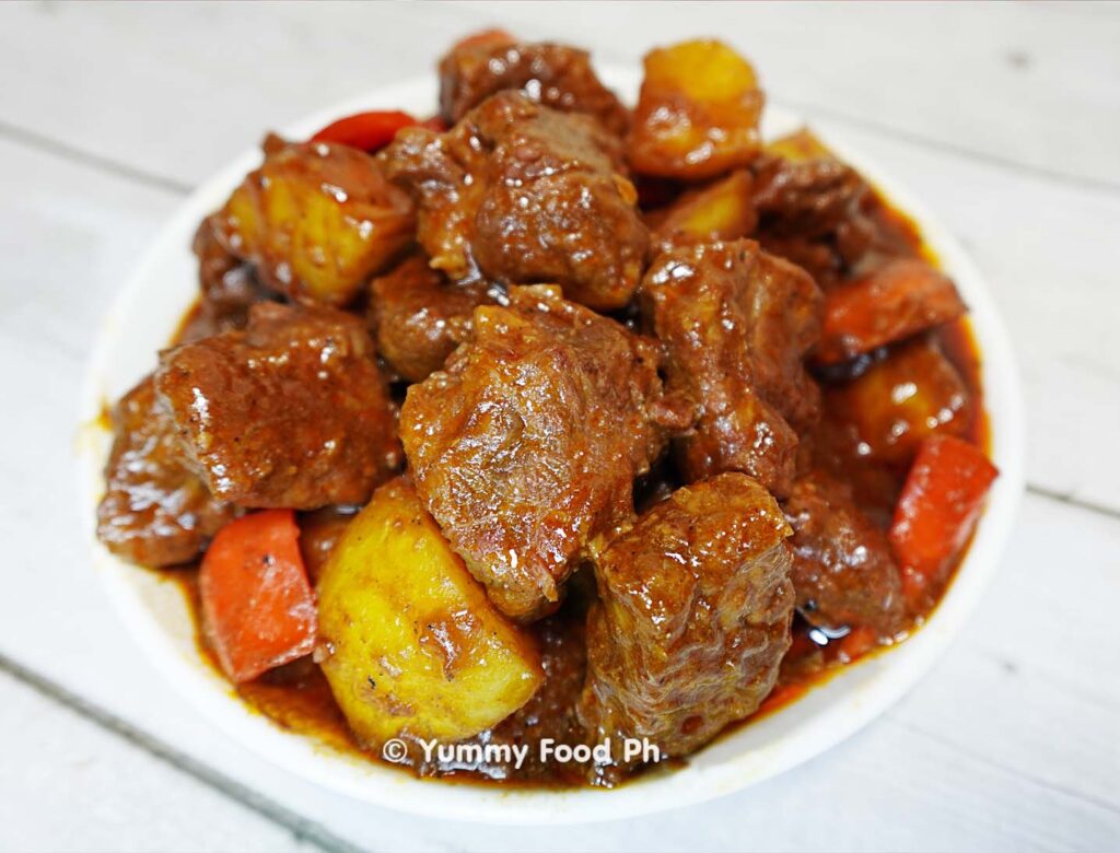 beef mechado recipe