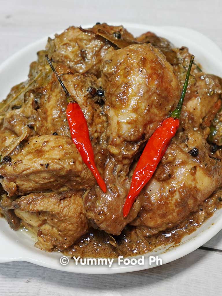 chicken adobo sa gata recipe