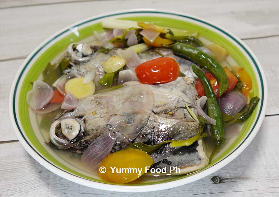 sinabawang ulo ng tuna recipe